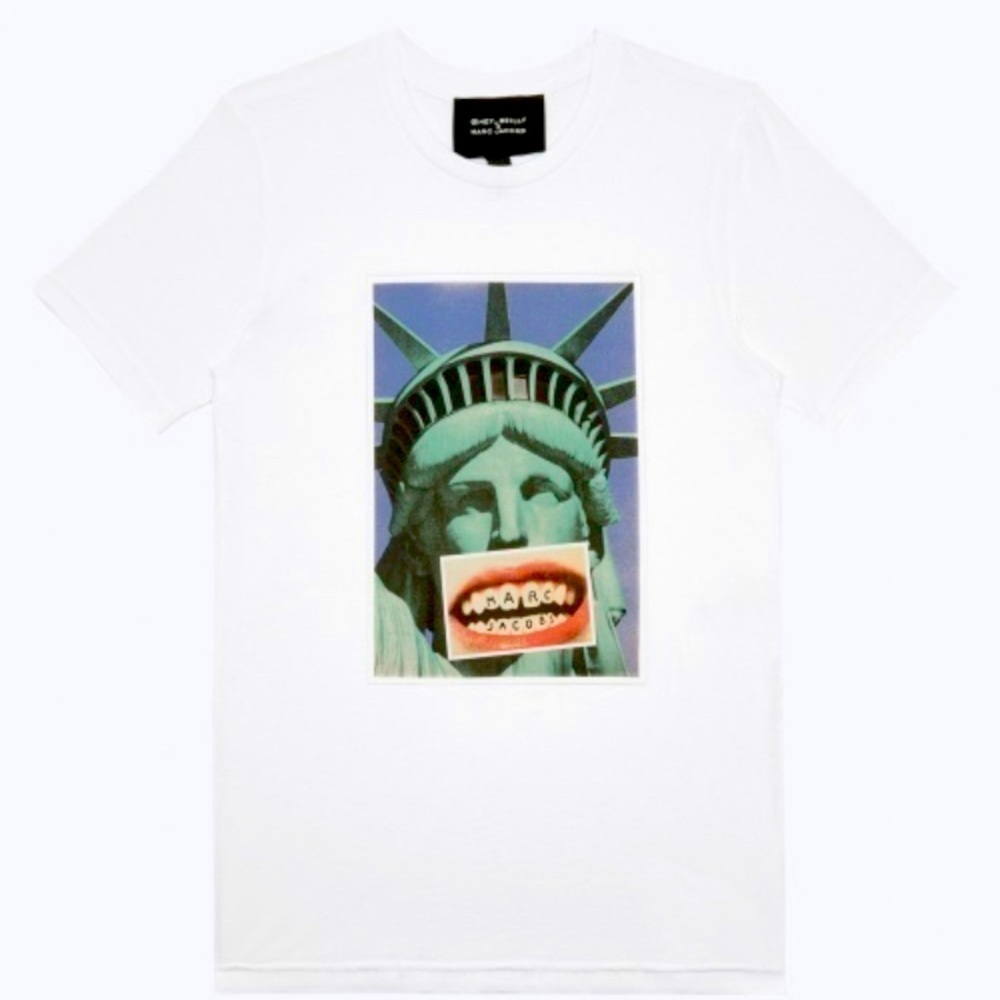 Marc Jacobs Exclusive Statue of Liberty T-Shirt.